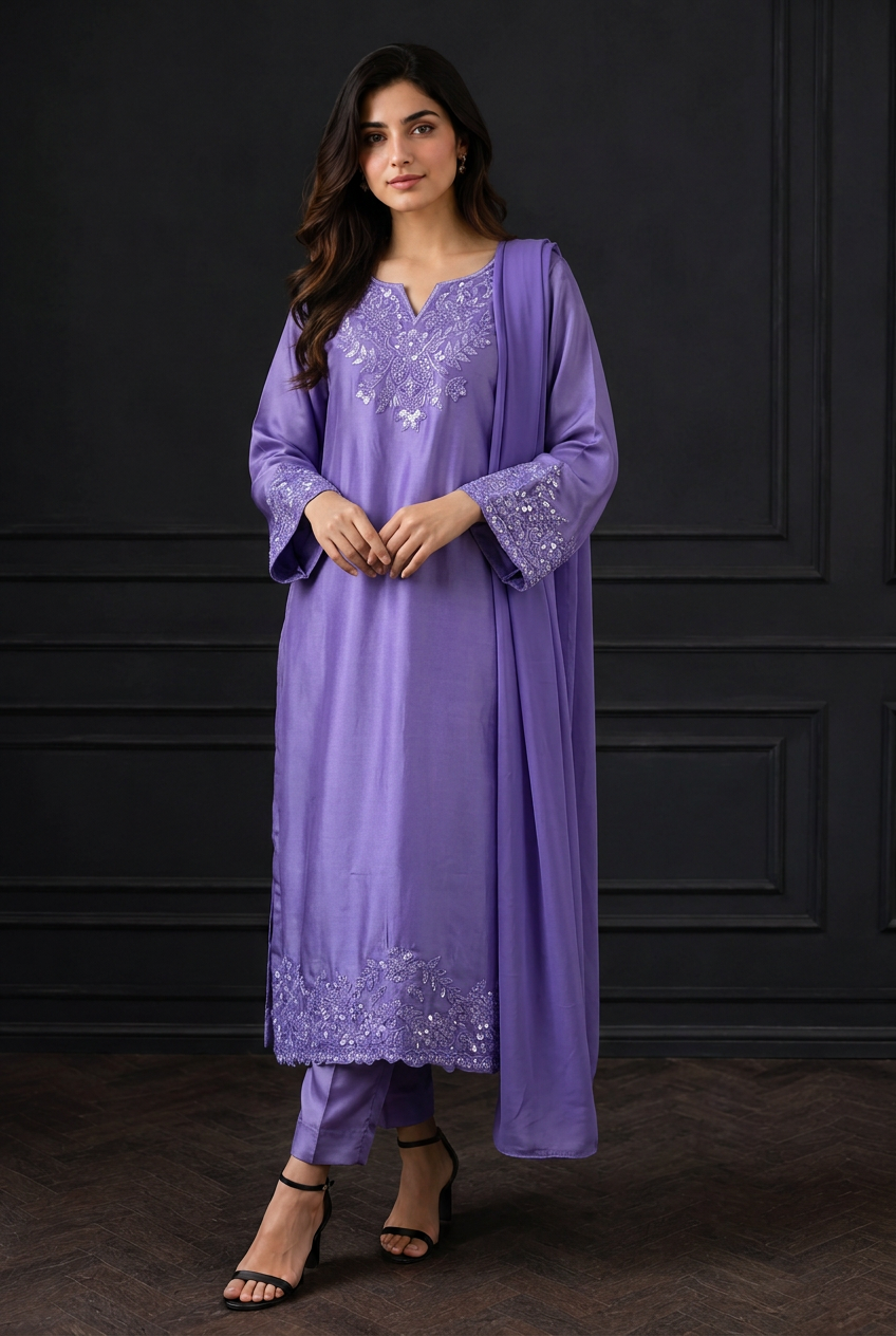 Purple Kaftan