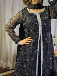 Channel Celebrity Glamour – Mahira Khan Inspired Black Beaded Set