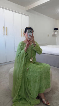 Luxury Pistachio Green 3-Piece Palachi Suit