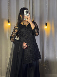 Net Sharara Suit