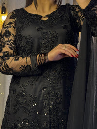Net Sharara Suit