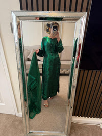 Sheesha Silk Shimmer 3-Piece Suit