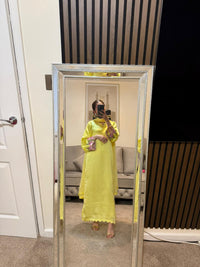 Lemon Luxe Embroidered Silk 3-Piece Suit