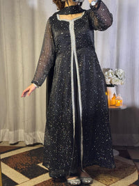 Channel Celebrity Glamour – Mahira Khan Inspired Black Beaded Set