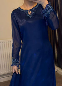Aria Premium Silk Suit with Hand Embroidery