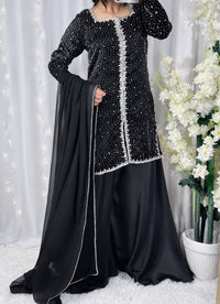 Channel Celebrity Glamour – Mahira Khan Inspired Black Beaded Set